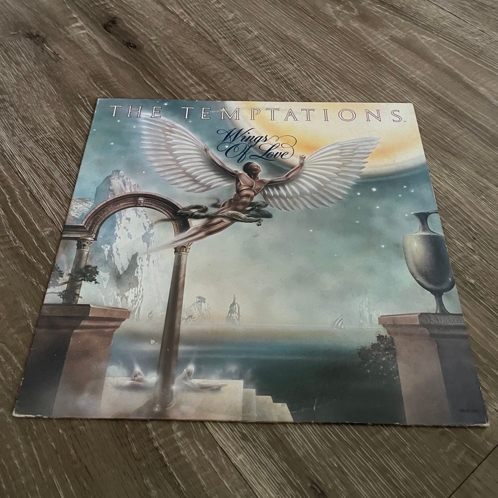 The Temptations Wings of Love Vinyl LP 1976 Gordy G6-971S1 Soul Motown Record